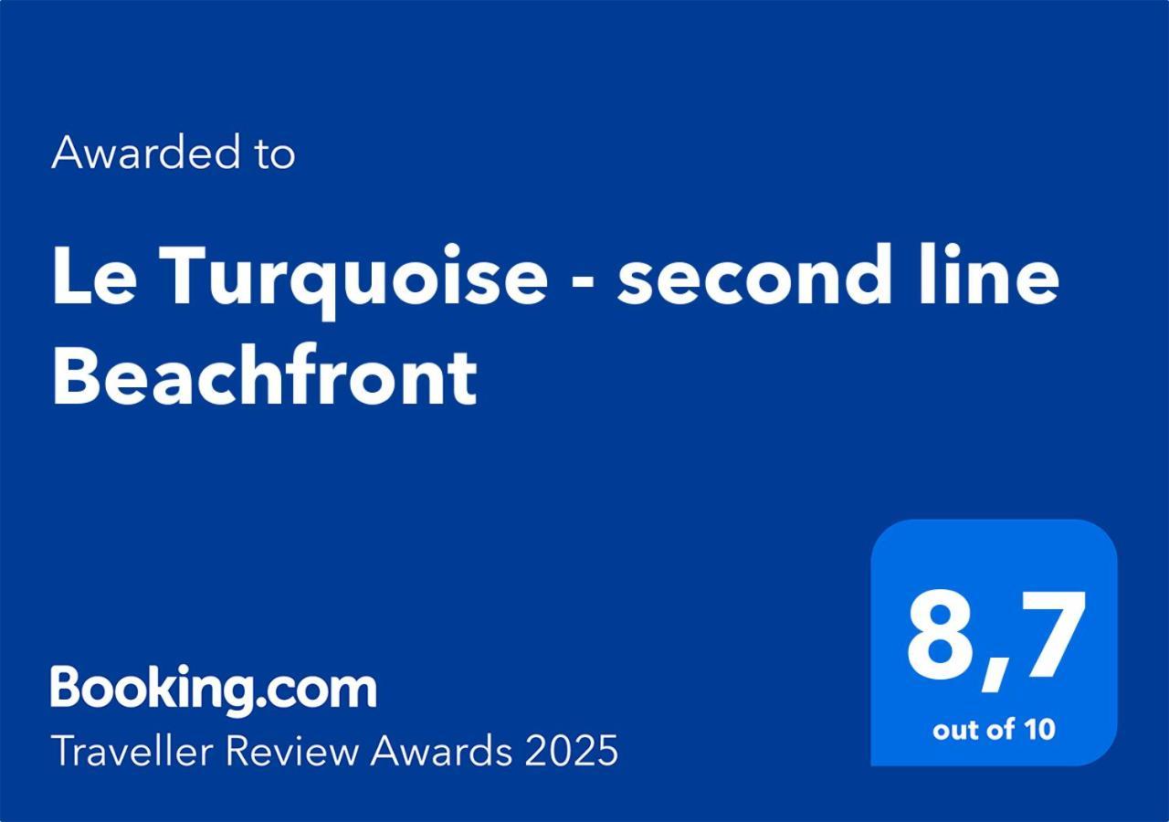 Sg5 L Le Turquoise - Second Line Beachfront *